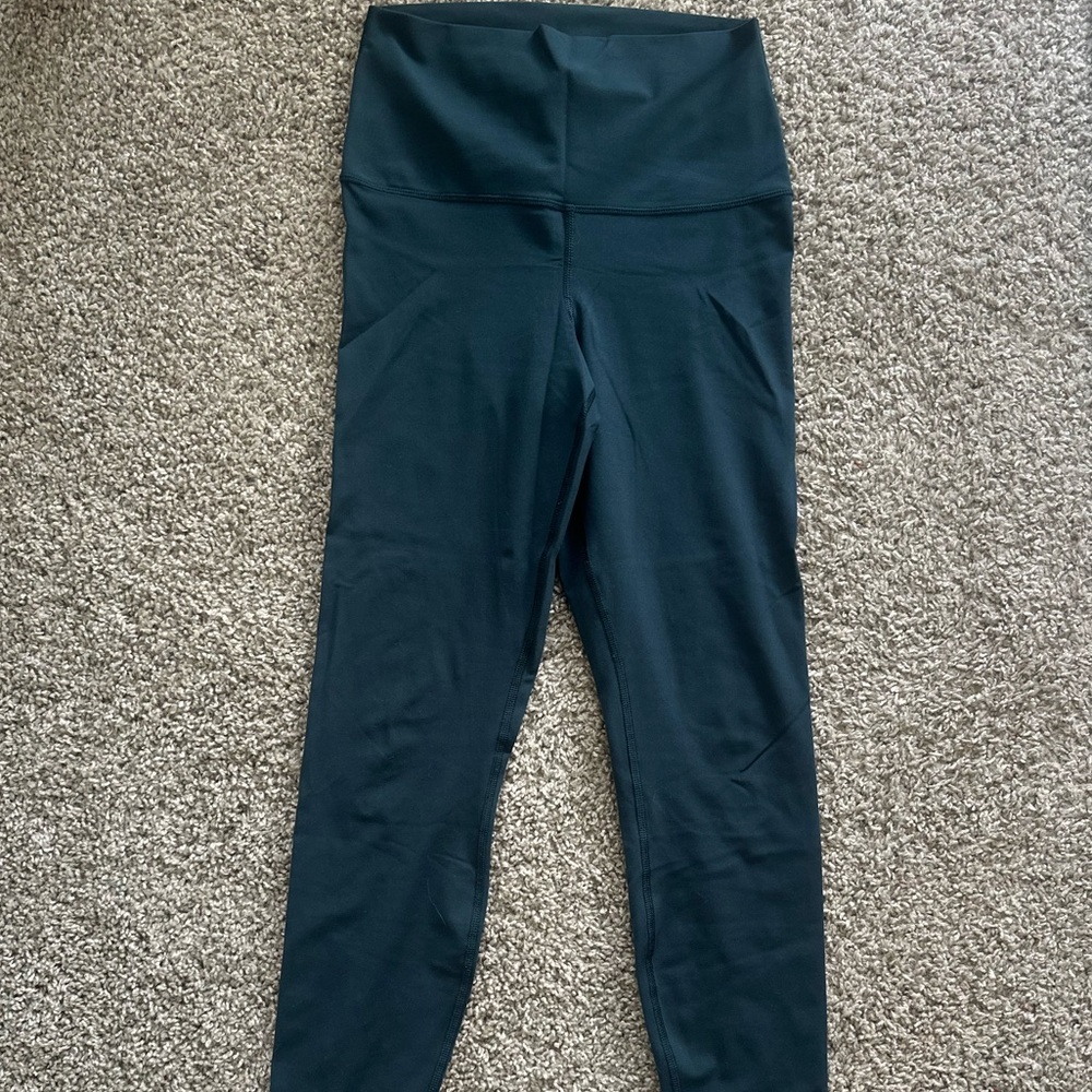 Yogalicious Lux High Waist Leggings (Forest Green) - Size M